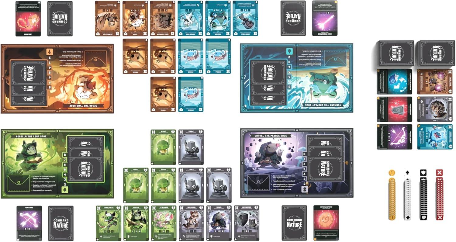 imageCommand of Nature Expansion Sand ampamp Wind Expansion A Competitive Strategic DeckBuilding Card Game for Kids Teens Adults Great for Family Game NightBase Game