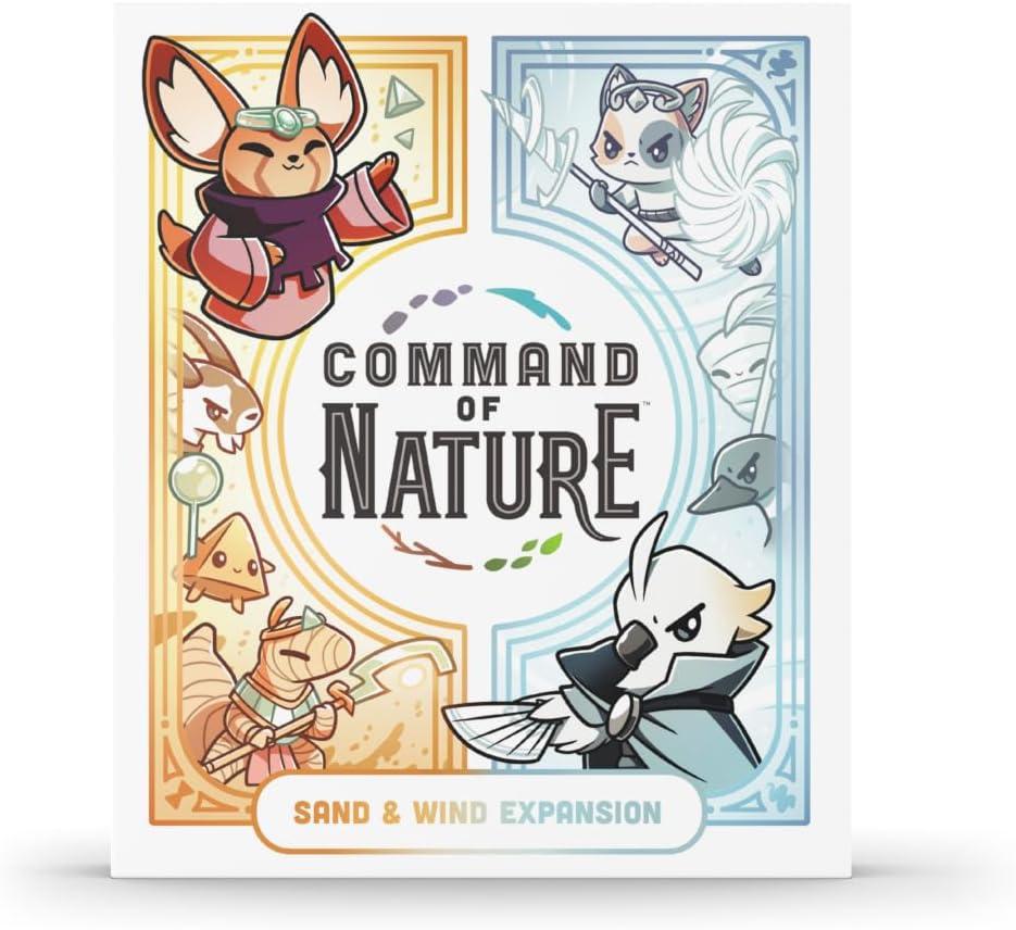 imageCommand of Nature Expansion Sand ampamp Wind Expansion A Competitive Strategic DeckBuilding Card Game for Kids Teens Adults Great for Family Game NightSand and Wind Expansion
