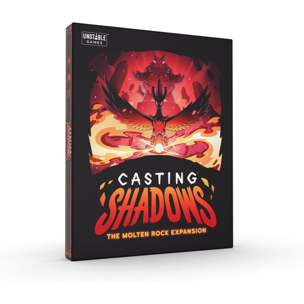 imageCasting Shadows Molten Rock Expansion  Designed to be Added to Your Casting Shadows Base Game  Great for Family Game NightMolten Rock Expansion Pack