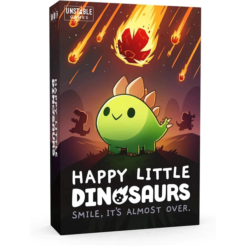 imageHappy Little Dinosaurs 56 Player Expansion Pack  Cute card game for kids teens ampamp adults  Dodge lifes disasters  56 players ages 8  Great for game nightBase Game
