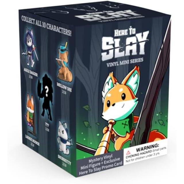 imageHere to Sleigh Holiday Expansion Pack  Designed to be added to your Here to Slay Base GameVinyl Figure Mystery Box