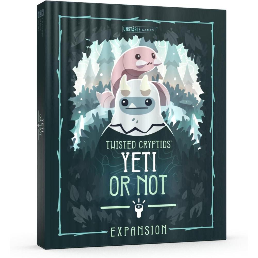 imageTwisted Cryptids Ness is More Expansion Pack  Strategy Game from The Creators of Unstable Unicorns  Great for Family Game NightYeti Or Not Expansion Pack