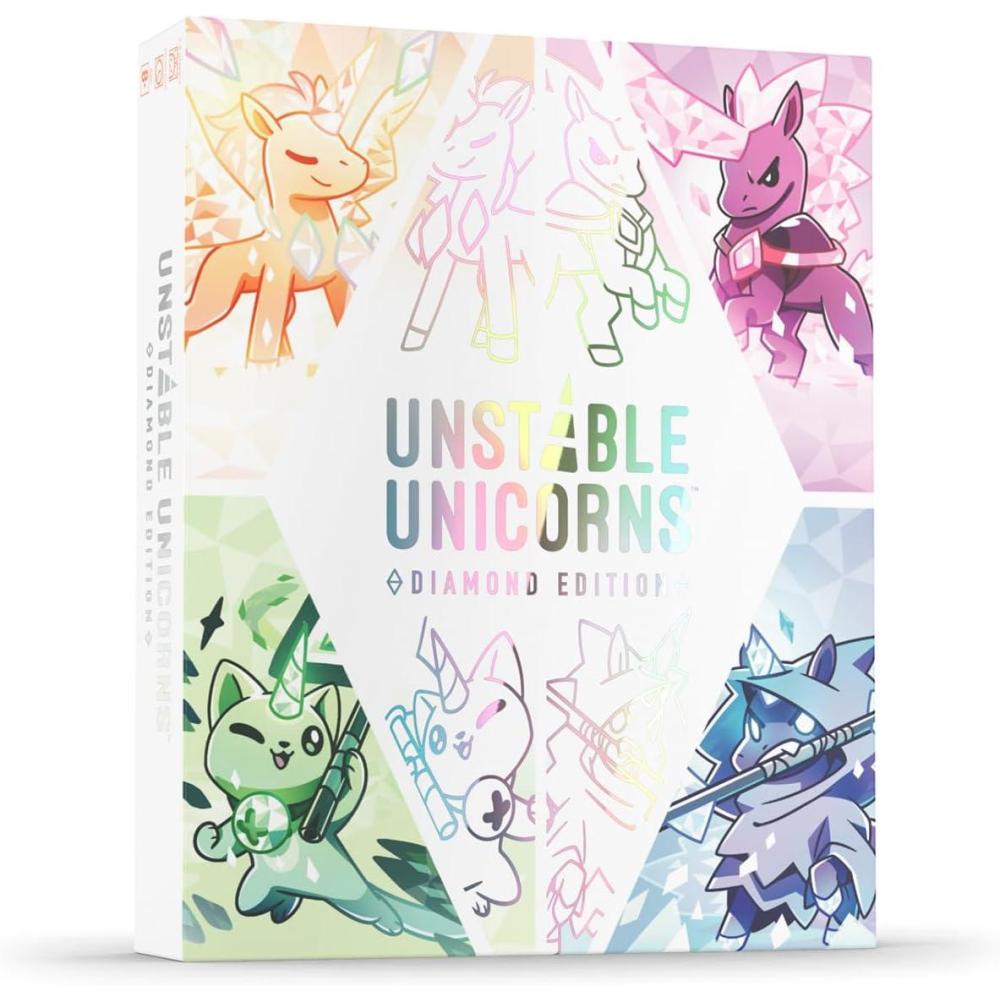 imageUnstable Unicorns Adventures Expansion Pack  Designed to be Added to Your Unstable Unicorns Card GameDiamond Edition
