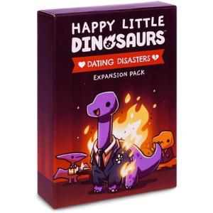 Happy Little Dinosaurs: 5-6 Player Expansion Pack – Cute card game for kids, teens, & adults – Dodge life’s disasters! – 5-6 players ages 8+ – Great for game night(Expansion: Dating Disasters)
