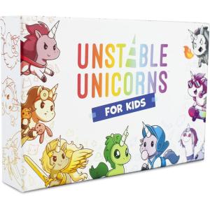 Unstable Unicorns for Kids Edition Base Game – A strategic card game for Kids!