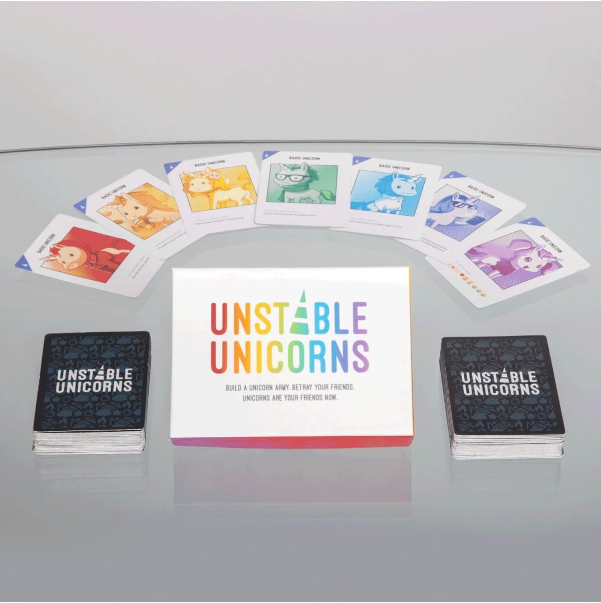 imageUnstable Games  Unstable Unicorns Unicorns of Legend Expansion Pack  designed to be added to your Unstable Unicorns Card GameMulticolor