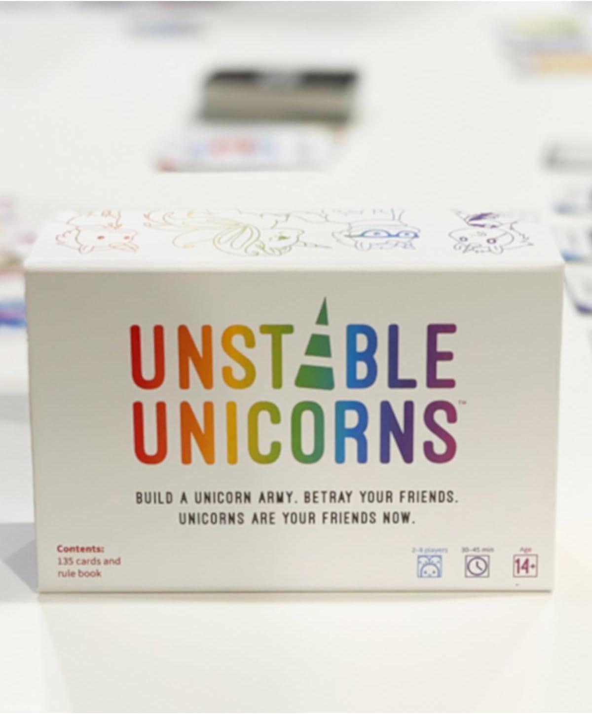imageUnstable Games  Unstable Unicorns Unicorns of Legend Expansion Pack  designed to be added to your Unstable Unicorns Card GameMulticolor