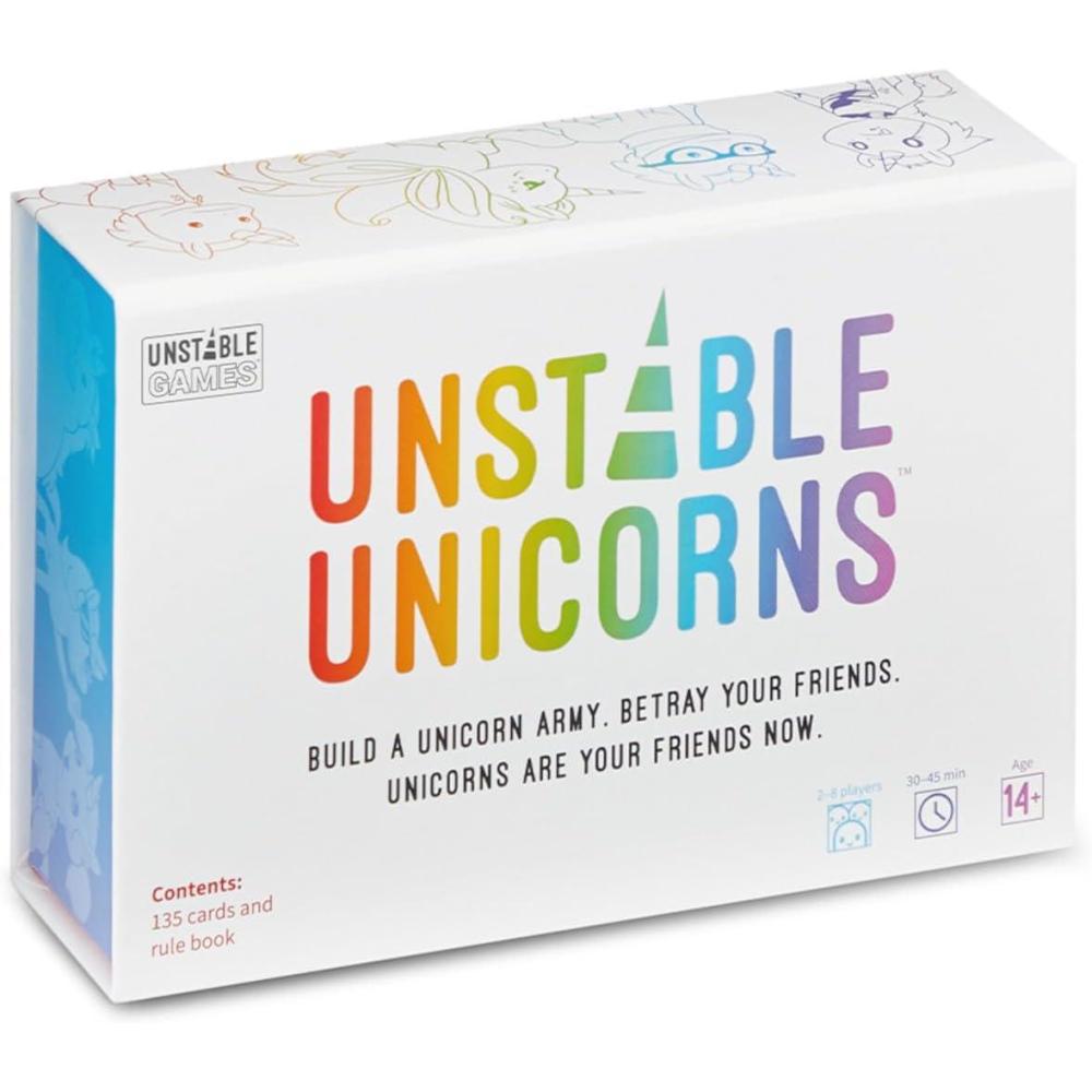 imageUnstable Games  Unstable Unicorns Unicorns of Legend Expansion Pack  designed to be added to your Unstable Unicorns Card GameMulticolor