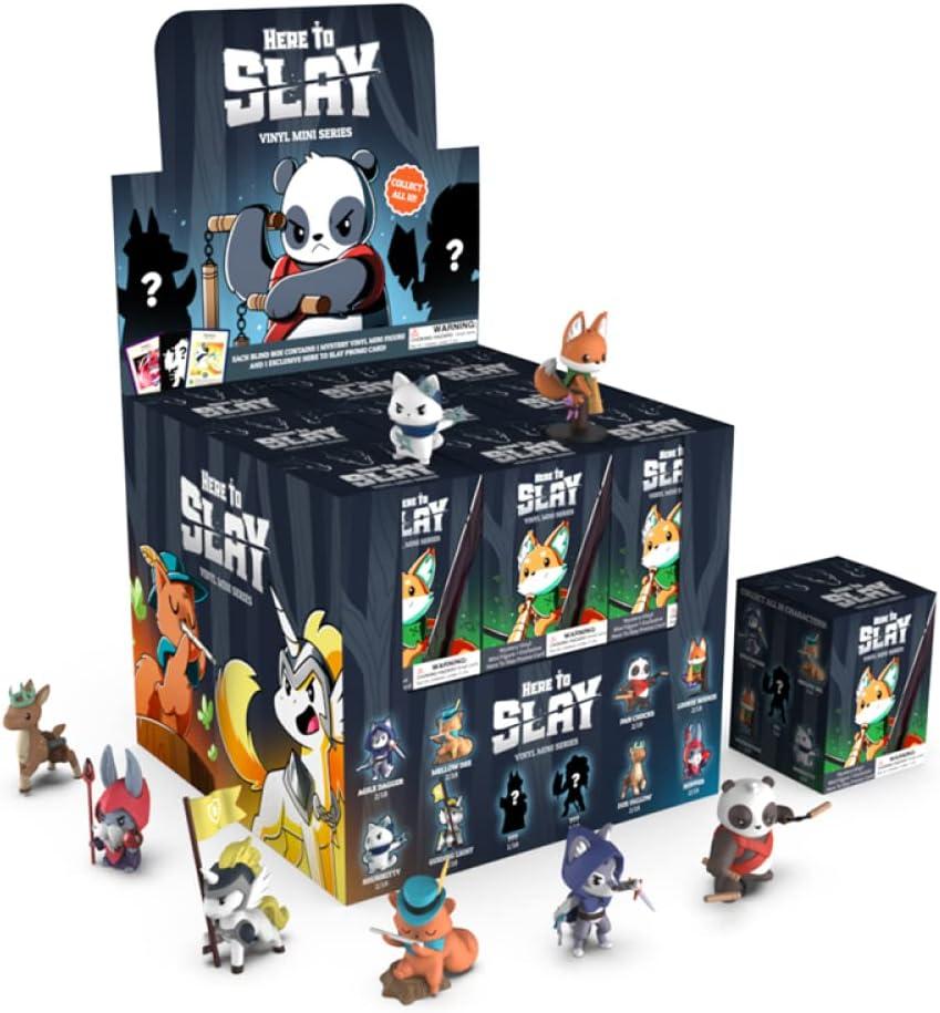 image:imageUnstable Games Here to Slay Berserkers and Necromancers Play Mat Set of 2 Neoprene Fantasy Adventure Gaming Mats for Kids Teens and AdultsVinyl Figure Mystery Box