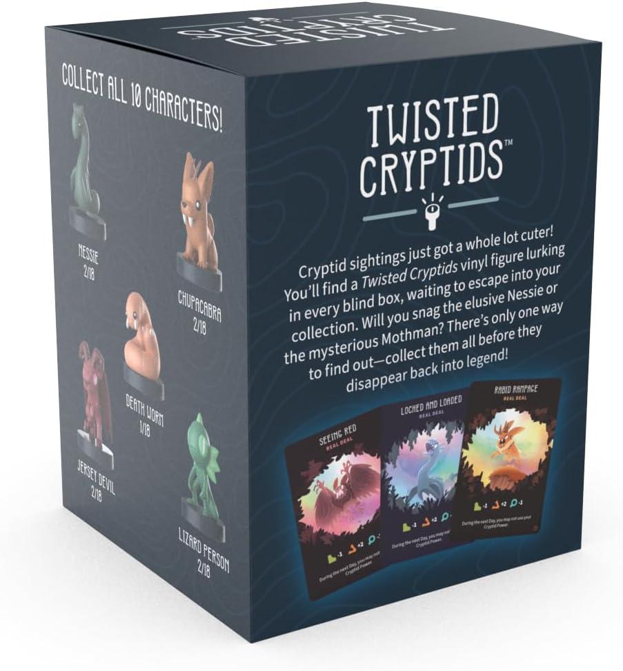 image:imageUnstable Games Twisted Cryptids The Big Twisted Box Storage Solution and Organizational Tool for Your Game and All Expansions Includes an Oversized Central Play Mat for Kids Teens and AdultsVinyl Mini Mystery Box