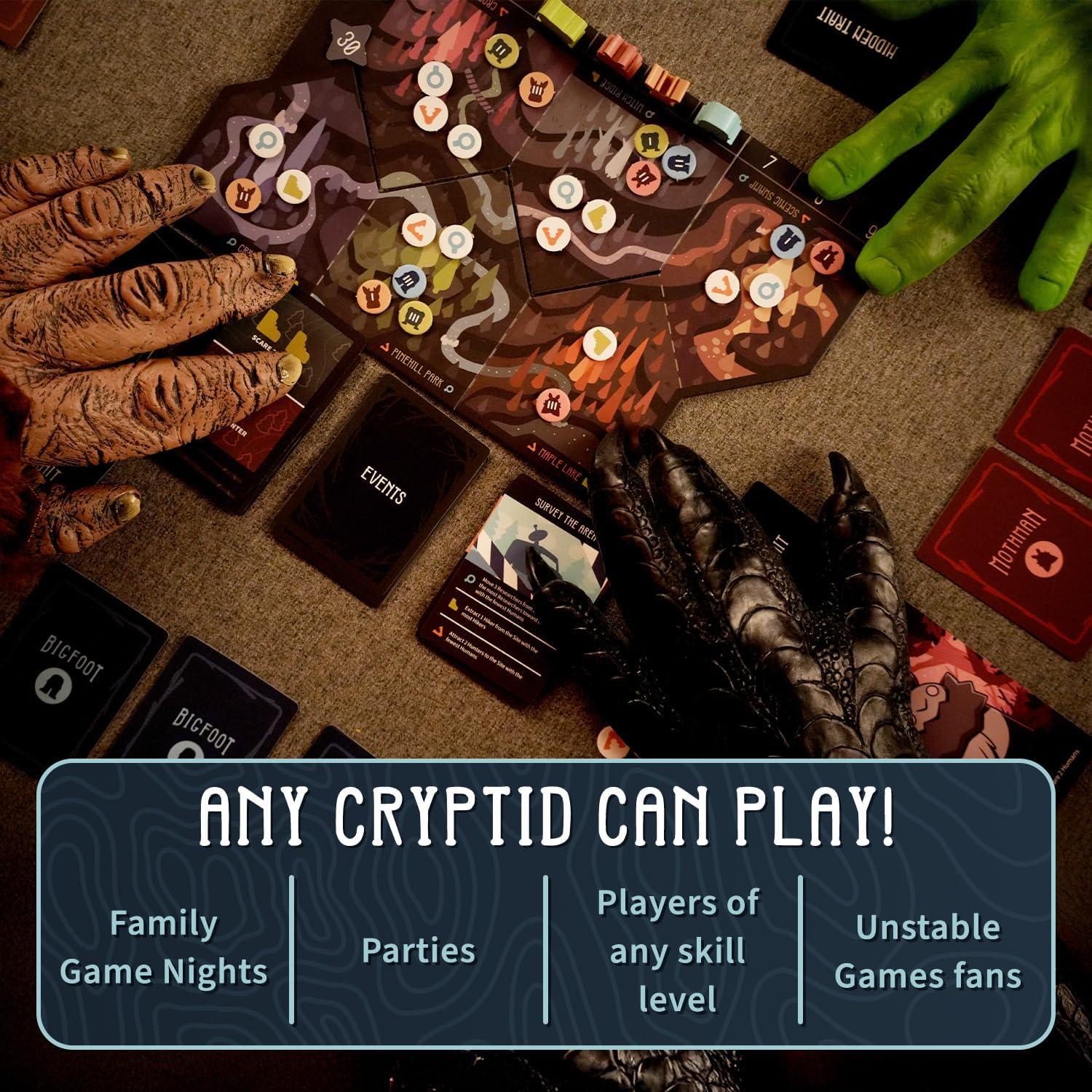 image:imageUnstable Games Twisted Cryptids The Big Twisted Box Storage Solution and Organizational Tool for Your Game and All Expansions Includes an Oversized Central Play Mat for Kids Teens and AdultsBase Game