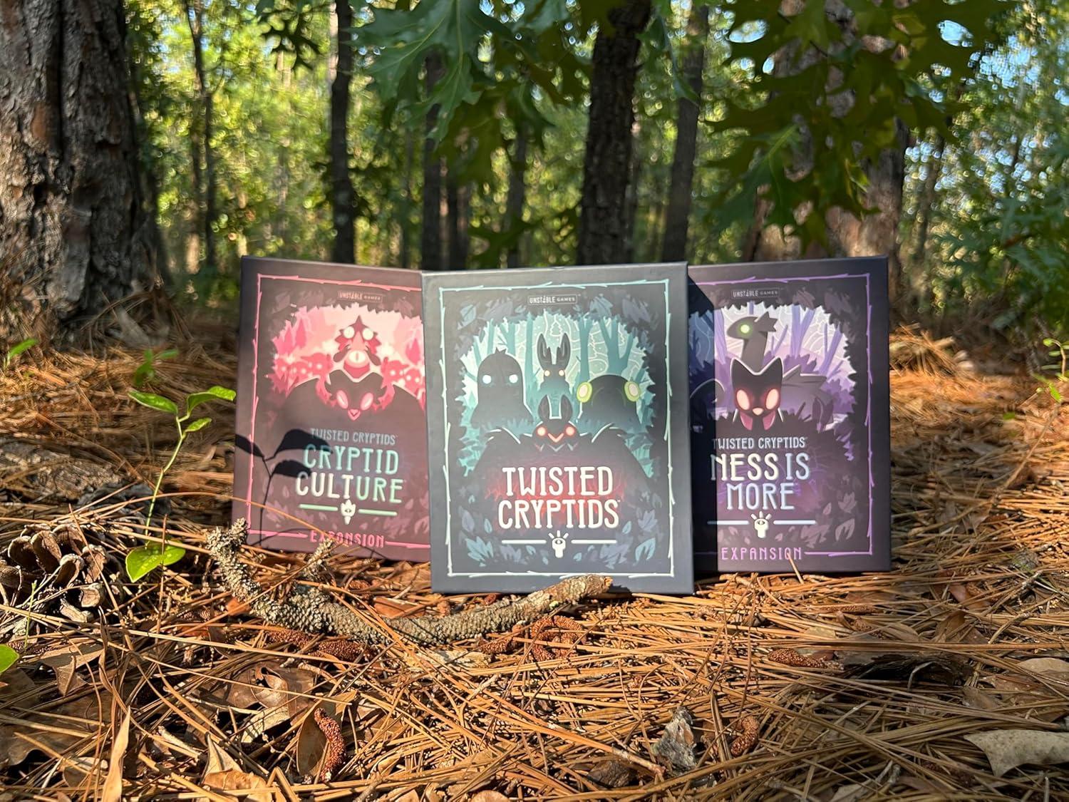 image:imageUnstable Games Twisted Cryptids The Big Twisted Box Storage Solution and Organizational Tool for Your Game and All Expansions Includes an Oversized Central Play Mat for Kids Teens and AdultsNess is More Expansion Pack