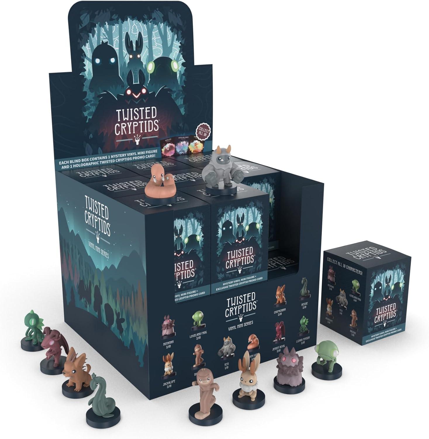 image:imageUnstable Games Twisted Cryptids The Big Twisted Box Storage Solution and Organizational Tool for Your Game and All Expansions Includes an Oversized Central Play Mat for Kids Teens and AdultsVinyl Mini Mystery Box