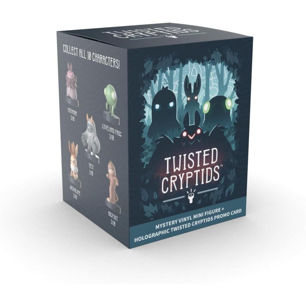 image:imageUnstable Games Twisted Cryptids The Big Twisted Box Storage Solution and Organizational Tool for Your Game and All Expansions Includes an Oversized Central Play Mat for Kids Teens and AdultsVinyl Mini Mystery Box