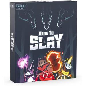 Unstable Games Here to Slay Banner Quest Expansion Pack – Fantasy Adventure Strategy Game for 2-6 Players, Ages 10 and Up – Family Game Night Card Game from The Creators of Unstable Unicorns(Base Game)
