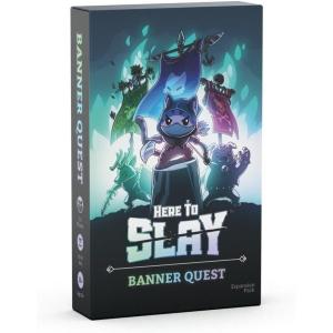 Unstable Games Here to Slay Banner Quest Expansion Pack – Fantasy Adventure Strategy Game for 2-6 Players, Ages 10 and Up – Family Game Night Card Game from The Creators of Unstable Unicorns(Expansion: Banner Quest)