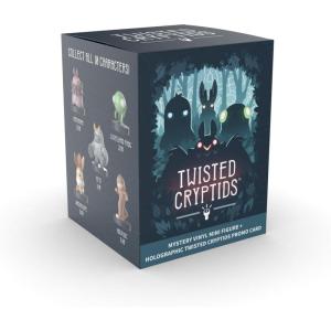 Unstable Games Twisted Cryptids The Big Twisted Box – Storage Solution and Organizational Tool for Your Game and All Expansions – Includes an Oversized Central Play Mat – for Kids, Teens, and Adults(Vinyl Mini Mystery Box)