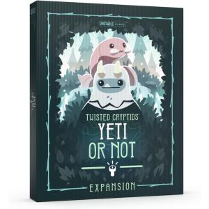 Unstable Games Twisted Cryptids The Big Twisted Box – Storage Solution and Organizational Tool for Your Game and All Expansions – Includes an Oversized Central Play Mat – for Kids, Teens, and Adults(Yeti Or Not Expansion Pack)